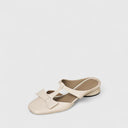 Women's Bow T-Strap Ballet Flats – Square Toe Slip On Flat Mary Jane Shoes