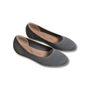 Women's Knit Ballet Flats – Slip On Ribbed Round Toe Flat Shoes Everyday Casual