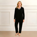 Women's Three Piece Set – Cardigan Tank Top Straight Leg Pants Mother of Bride